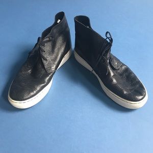 Men’s Black Leather ALIFE high tops - worn once